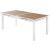 Nizuc Outdoor Patio Extendable Dining Table with Aluminum Frame