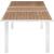 Nizuc Outdoor Patio Extendable Dining Table with Aluminum Frame