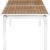 Nizuc Outdoor Patio Extendable Dining Table with Aluminum Frame