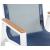 Nizuc Outdoor Patio Mesh Waterproof Fabric Dining Arm Chair with White Aluminum Frame