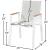 Nizuc Outdoor Patio Mesh Waterproof Fabric Dining Arm Chair with Aluminum Frame