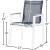 Nizuc Outdoor Patio Mesh Waterproof Fabric Dining Arm Chair with Aluminum Frame