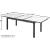 Nizuc Outdoor Patio Extendable Dining Table with Aluminum Frame