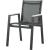Nizuc Outdoor Patio Mesh Waterproof Fabric Dining Arm Chair with Aluminum Frame