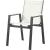 Nizuc Outdoor Patio Mesh Waterproof Fabric Dining Arm Chair with Aluminum Frame