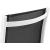 Nizuc Outdoor Patio Mesh Waterproof Fabric Dining Side Chair with White Aluminum Frame