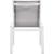 Nizuc Outdoor Patio Mesh Waterproof Fabric Dining Side Chair with Aluminum Frame