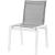 Nizuc Outdoor Patio Mesh Waterproof Fabric Dining Side Chair with Aluminum Frame