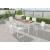 Nizuc Outdoor Patio Mesh Waterproof Fabric Dining Side Chair with Aluminum Frame