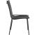 Nizuc Outdoor Patio Mesh Waterproof Fabric Dining Side Chair with Dark Grey Aluminum Frame