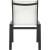 Nizuc Outdoor Patio Mesh Waterproof Fabric Dining Side Chair with Aluminum Frame