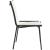 Nizuc Outdoor Patio Mesh Waterproof Fabric Dining Side Chair with Aluminum Frame