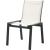 Nizuc Outdoor Patio Mesh Waterproof Fabric Dining Side Chair with Aluminum Frame