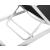 Nizuc Outdoor Patio Adjustable Sun Chaise Lounge Chair with Aluminum Frame
