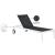Nizuc Outdoor Patio Adjustable Sun Chaise Lounge Chair with Aluminum Frame