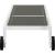 Nizuc Outdoor Patio Adjustable Sun Chaise Lounge Chair with Aluminum Frame
