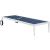 Nizuc Outdoor Patio Adjustable Sun Chaise Lounge Chair with Aluminum Frame