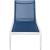 Nizuc Outdoor Patio Adjustable Sun Chaise Lounge Chair with Aluminum Frame