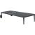 Nizuc Outdoor Patio Adjustable Sun Chaise Lounge Chair with Dark Grey Aluminum Frame