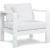 Nizuc Outdoor Patio Waterproof Fabric Modular Arm Chair with Aluminum Frame