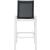 Nizuc Outdoor Patio Mesh Barstool with Aluminum Frame