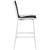 Nizuc Outdoor Patio Mesh Barstool with Aluminum Frame