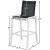Nizuc Outdoor Patio Mesh Barstool with Aluminum Frame