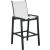 Nizuc Outdoor Patio Mesh Barstool with Aluminum Frame