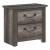 Lenior Melamine/Wood 2-Drawer Night Stand