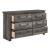Lenior Melamine/Wood Storage Platform Bedroom Set