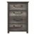 Lenior Melamine/Wood 4-Drawer Chest