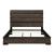 Acworth Wood/Wood Veneer Panel Bed with LED Lighting