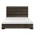 Acworth Wood/Wood Veneer Eastern King Panel Bed with LED Lighting