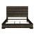 Acworth Wood/Wood Veneer Panel Bed with LED Lighting