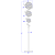 Diya Metal Floor Lamp