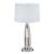 Jair Metal/Fabric Table Lamp