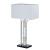 Jalen Metal/Fabric Table Lamp
