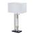 Jalen Metal/Fabric Table Lamp
