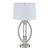 Lucian Metal/Fabric Table Lamp