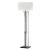 Noura Metal/Fabric Floor Lamp