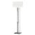 Noura Metal/Fabric Floor Lamp