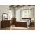 Abbeville Wood/Wood Veneer Sleigh Bedroom Set