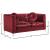 Isabelle Velvet Loveseat