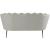 Gardenia Velvet Loveseat