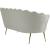 Gardenia Velvet Loveseat