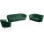 Gardenia Velvet Loveseat