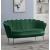 Gardenia Velvet Loveseat