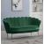 Gardenia Velvet Loveseat