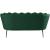 Gardenia Velvet Loveseat