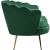 Gardenia Velvet Loveseat